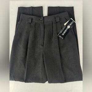 NWT Sag Harbor Black Dress Pants